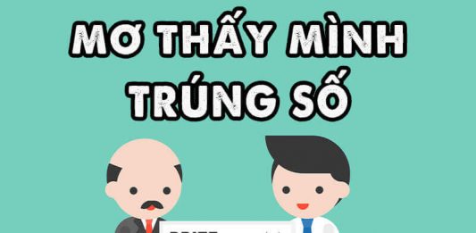 mơ thấy mình trúng số